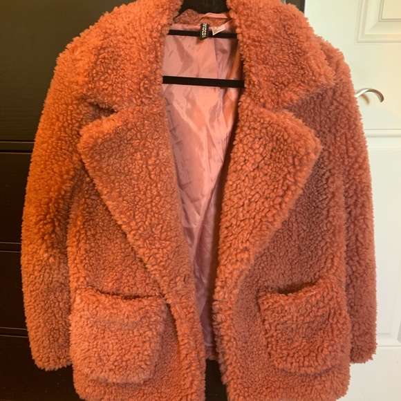 H&M Jackets & Blazers - H&M teddy bear coat